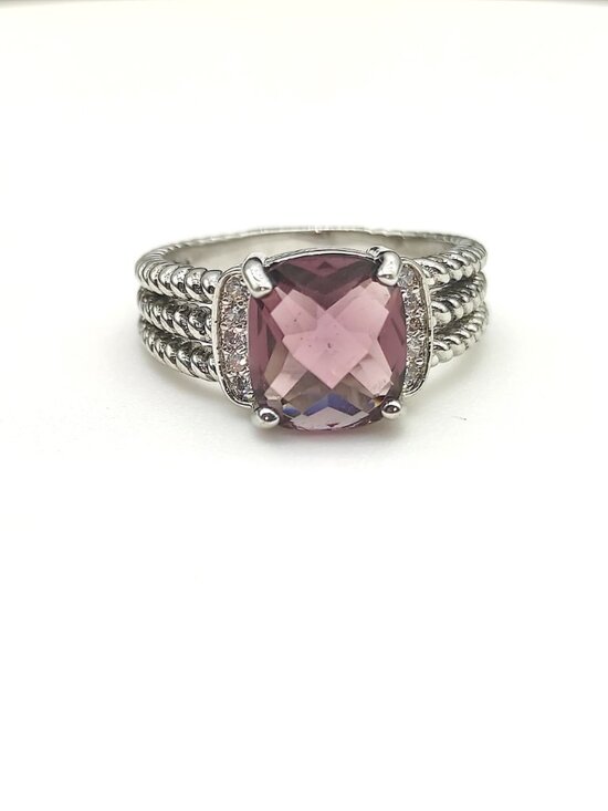 DAVID YURMAN. Jewelry - ⌚⌚⌚David Yurman Purple Diamond Ring, Size: 6-7-8-9